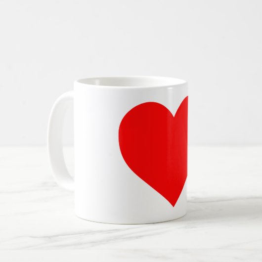 tasa con corazon kaffeetasse (Vorderseite Links)