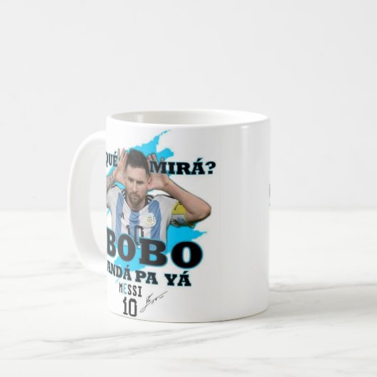 TASA DE MESSI KAFFEETASSE (Vorderseite Links)