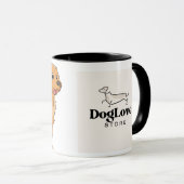 Tasa personalizada DogLove  Tasse (VorderseiteRechts)