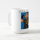 Tasa UFC, Topuria, amantes de la MMA Kaffeetasse (Vorderseite Links)
