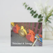 Tasas, Trinidad und Tobago Postkarte (Stehend Vorderseite)