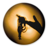 Tasbeeh Rosary Beads Keramikknauf (Vorderseite)