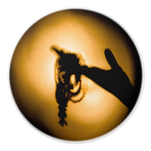 Tasbeeh Rosary Beads Keramikknauf (Vorderseite)