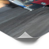 Tasca Quick Lube Funny Car Druck Poster (Ecke)