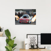 Tasca Quick Lube Funny Car Druck Poster (Heimbüro)