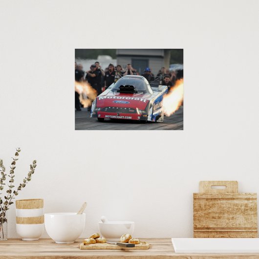 Tasca Quick Lube Funny Car Print Poster (Küche)