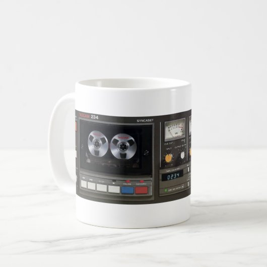 Tascam 234 kaffeetasse (Vorderseite Links)