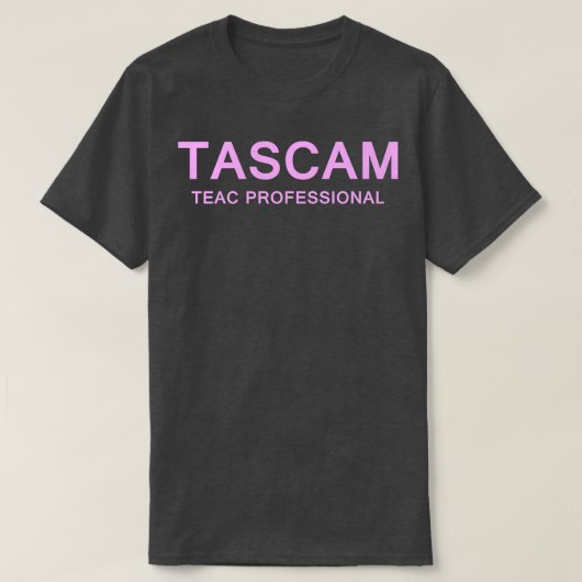 Tascam Pink T-Shirt (Design vorne)