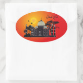 Tasch Mahal Indien Aufkleber 1 (Tasche)