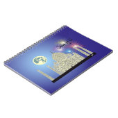 Tasch Mahal Indien Notebook 4 Notizblock (Linke Seite)