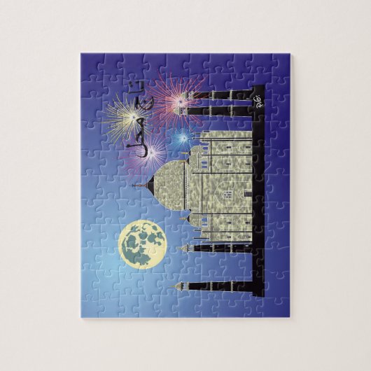 Tasch Mahal Indien Puzzles 3 (Vertikal)