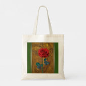 Tasche 2 - BuddhaToday V1 - Rose n' Buddha + (Rückseite)