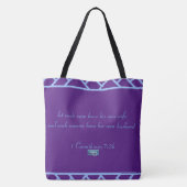 Tasche 6 Große (Lila Dreiecke) RFO©️ 2024 (Rückseite)