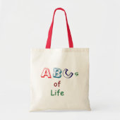 Tasche ABCs des Lebens (Vorne)