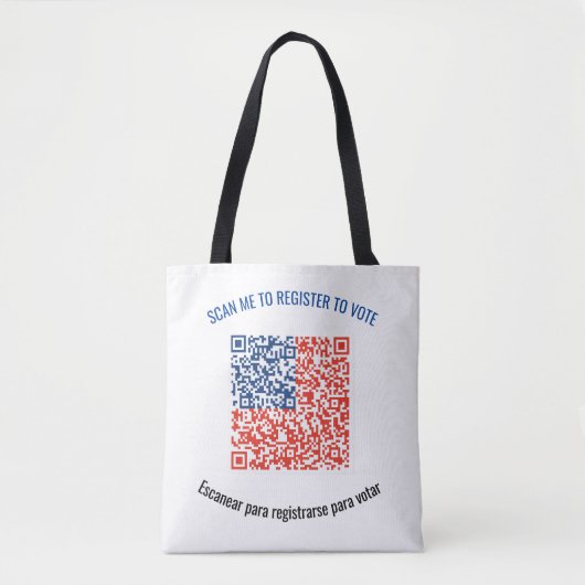Tasche abstimmen - QR-CODE zur Registrierung der W (Vorderseite)