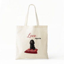 Tasche Adoptierter Hundeliebe