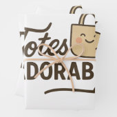 Tasche Adorable Geschenkpapier Set (Beispiel)