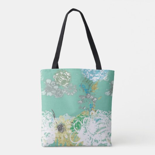 Tasche am Strand (Rückseite)