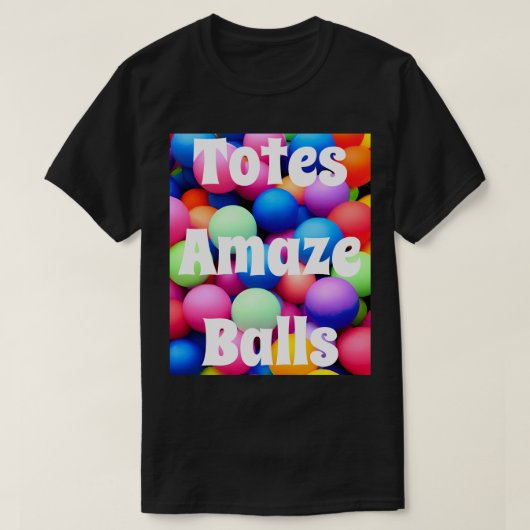 Tasche Amazeballs T-Shirt (Design vorne)