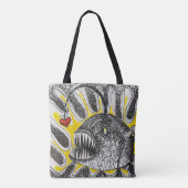 Tasche 'Angeln nach Liebe' (Rückseite)