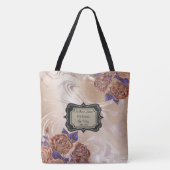 Tasche aus goldfarbenem Marmor (Rückseite)