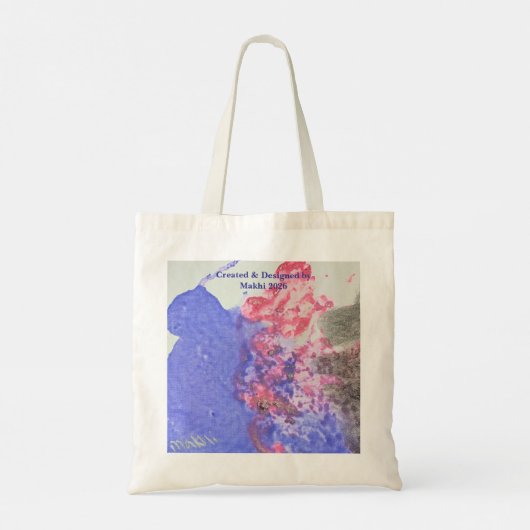 Tasche aus Stoff (Rückseite)