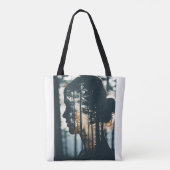Tasche aus Stoff (Rückseite)