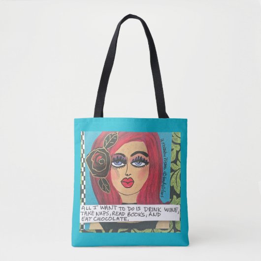 TASCHE BAG-ALL, DAS ICH WILL, UM ZU TUN, IST, (Vorderseite)