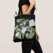 Tasche Basstölpel im Aquarell schwarzer Grund (Von Nahem)