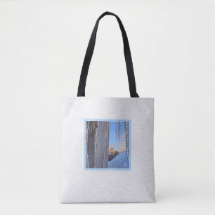 Tasche bei Sonnenaufgang Schultern