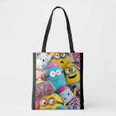 Tasche Beutel Happy Gesichte (Vorderseite)