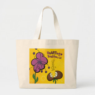 Tasche - Blume von Snackin - Buellton.Art