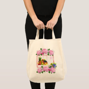 Tasche Blumen Frucht