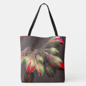 Tasche blutrot und dunkel (Rückseite)