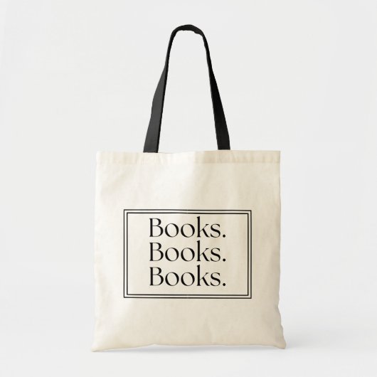 Tasche Bücher Bücher Bücher (Vorne)