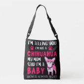 Tasche "CHIHUAHUA BABY" MAMA. CROSSBODY BAG (Rückseite)