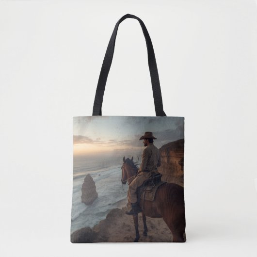 Tasche Coastal Cliff - Westliches Küsten-Design (Vorderseite)