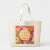 Tasche Custom Tropical Bloom – Sonnig und in Blüte (Vorne)
