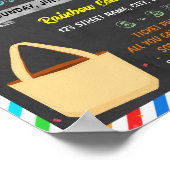 Tasche Dekoration Wettbewerb Schule Flyer Vorlage (Ecke)