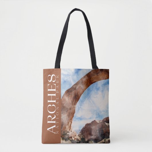 Tasche der Bögen, Nationalparktasche (Vorderseite)