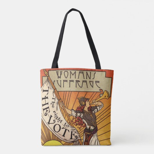 Tasche der Frauen im Suffrage (Rückseite)