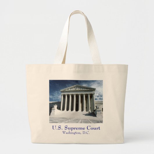 Tasche der Leinwand des Obersten Gerichtshofs der  (Vorne)