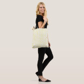 Tasche der Maisgelben Polka-Dots (Am Model)