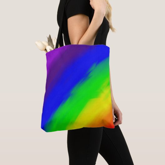 Tasche der Regenbogenkonstruktion (Von Nahem)