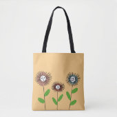 Tasche der skandinavischen Blume (Vorderseite)