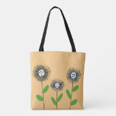 Tasche der skandinavischen Blume (Rückseite)