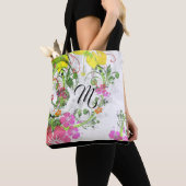 Tasche der tropischen Blume Hibiskus (Von Nahem)