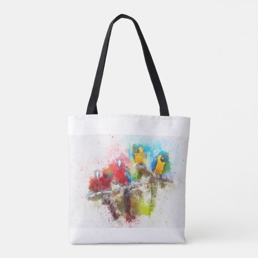 Tasche der tropischen Parrots (Rückseite)