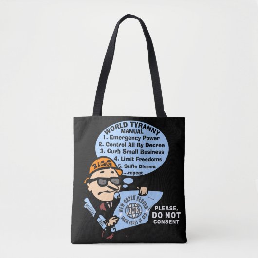 Tasche der Tyrannei (schwarz) (Vorderseite)