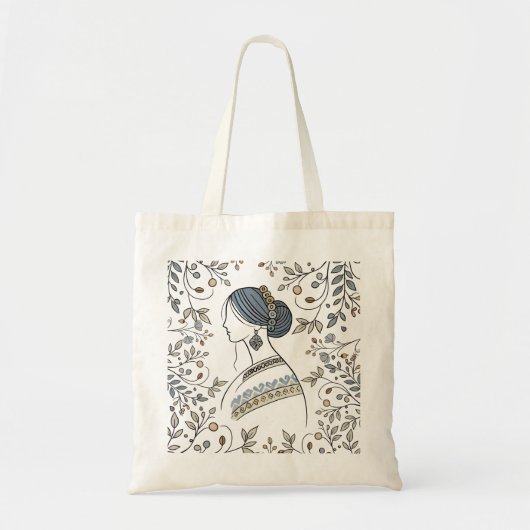 Tasche der ukrainischen Volkskunst Leinwand (Vorne)